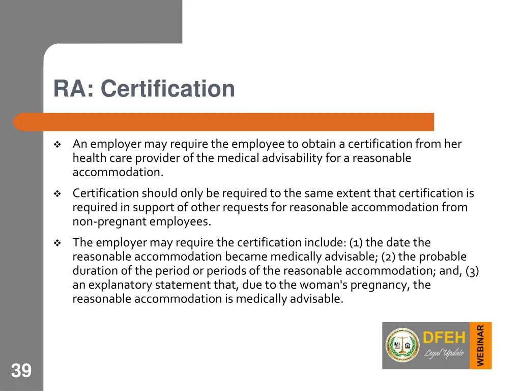 ra certification