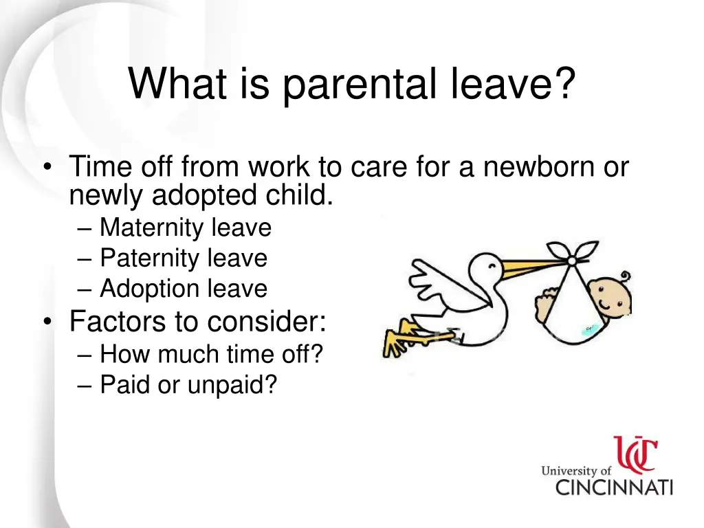 what is parental leave