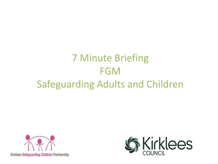 7 minute briefing fgm safeguarding adults