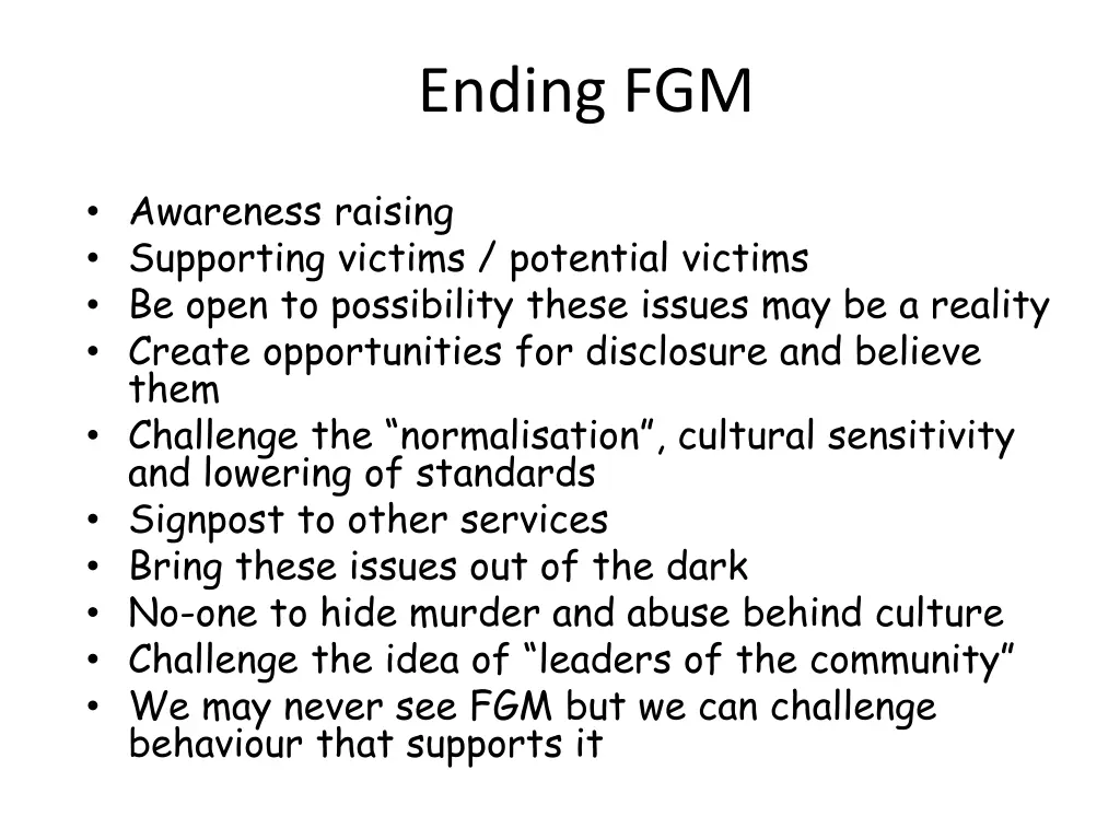 ending fgm