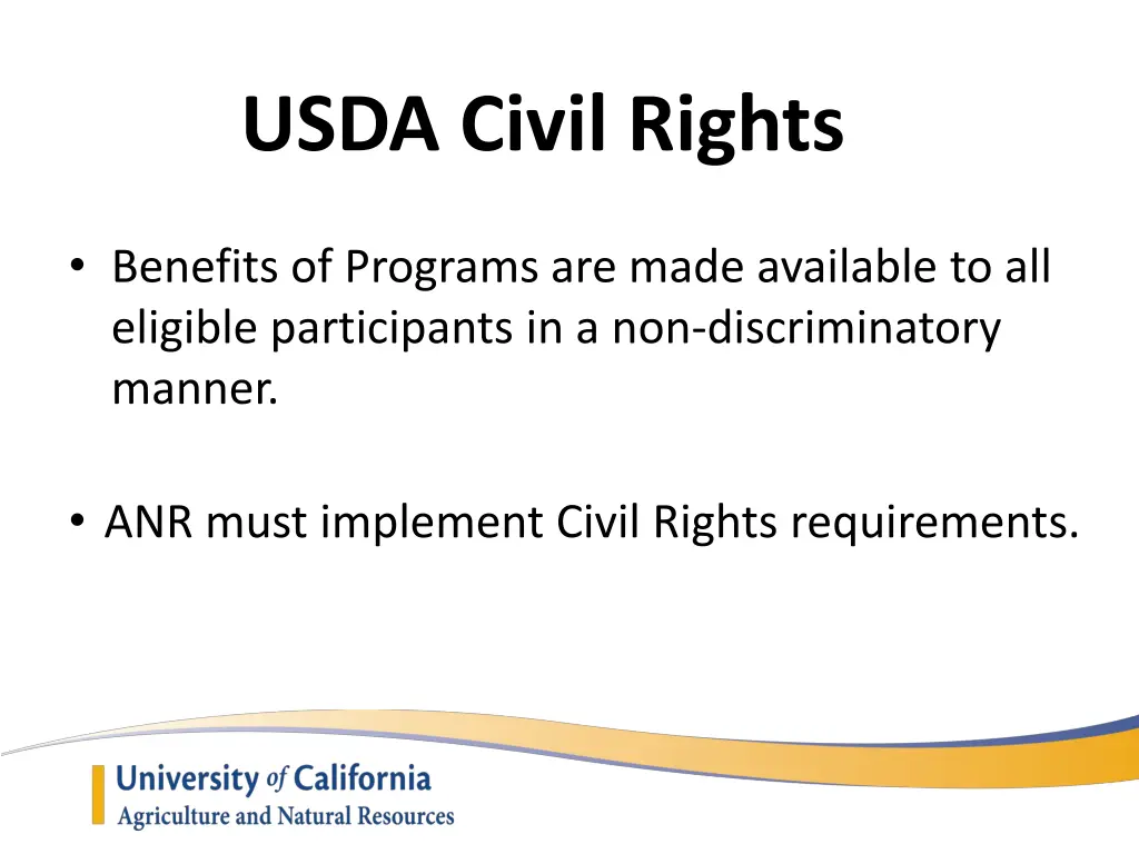 usda civil rights