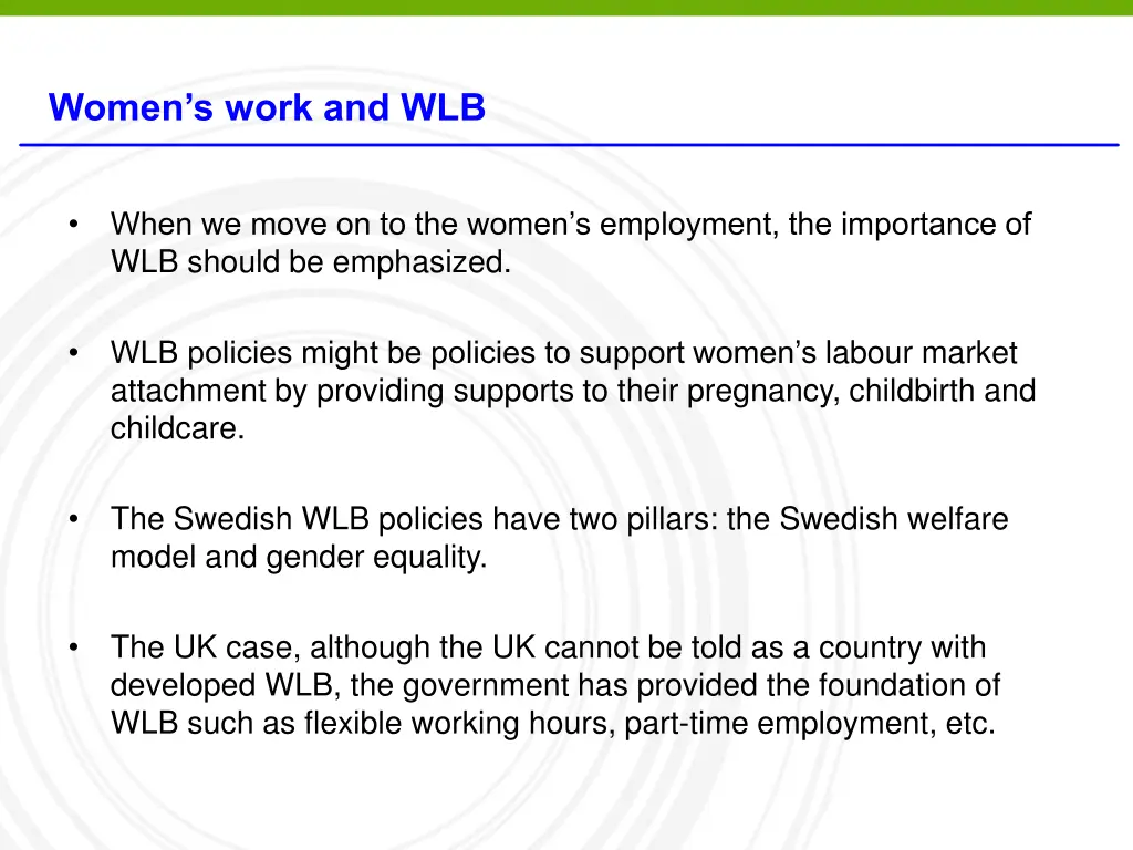 women s work and wlb