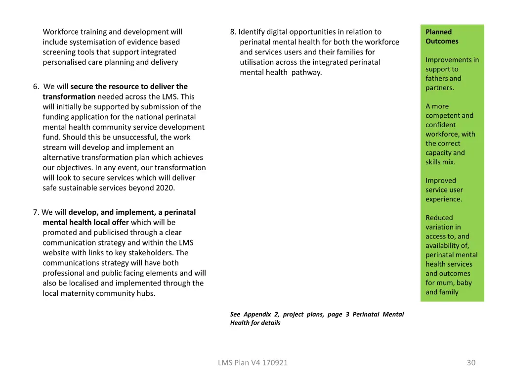 workforce training and development will include