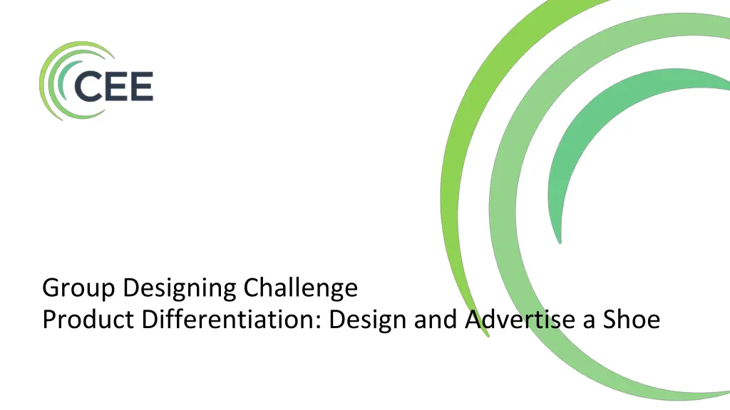 group designing challenge product differentiation