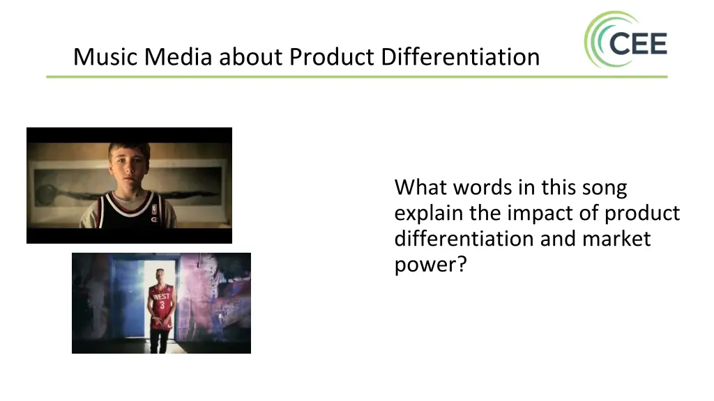 music media about product differentiation
