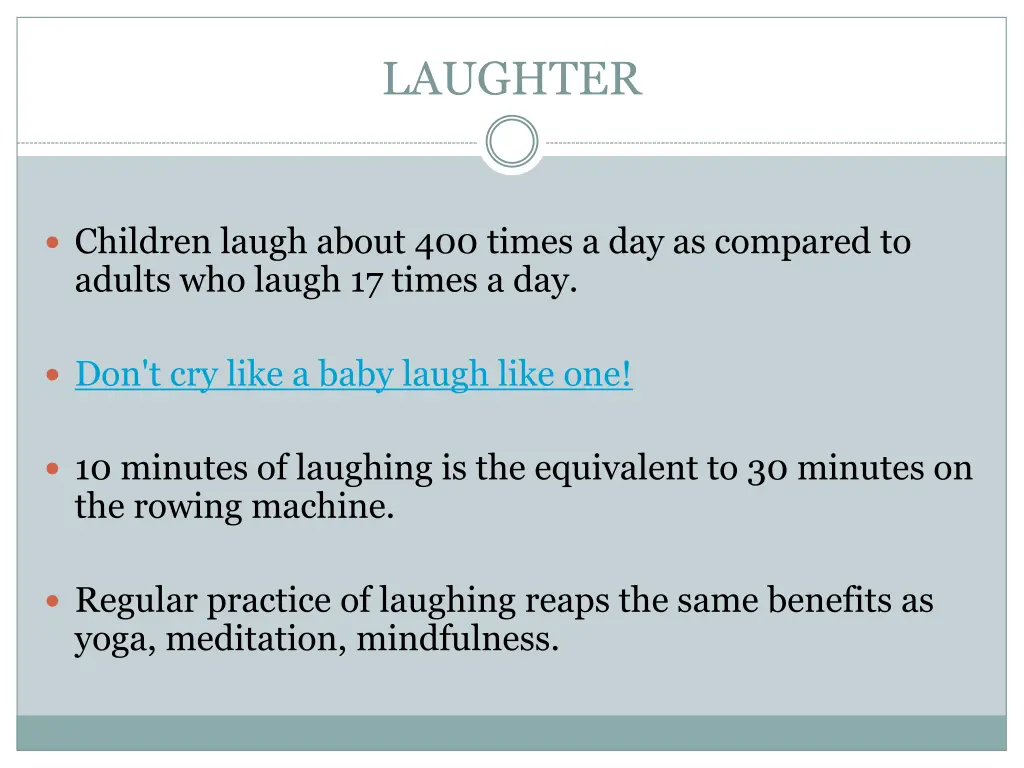 laughter