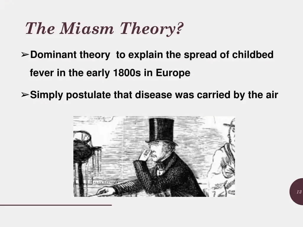 the miasm theory