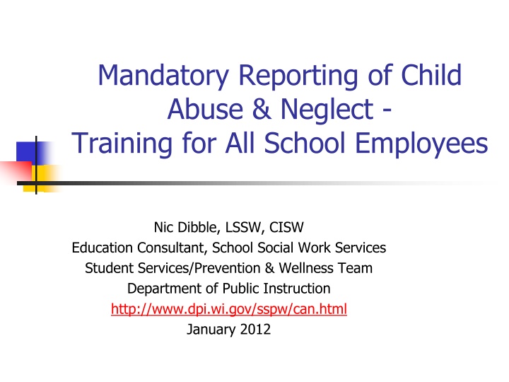 mandatory reporting of child abuse neglect