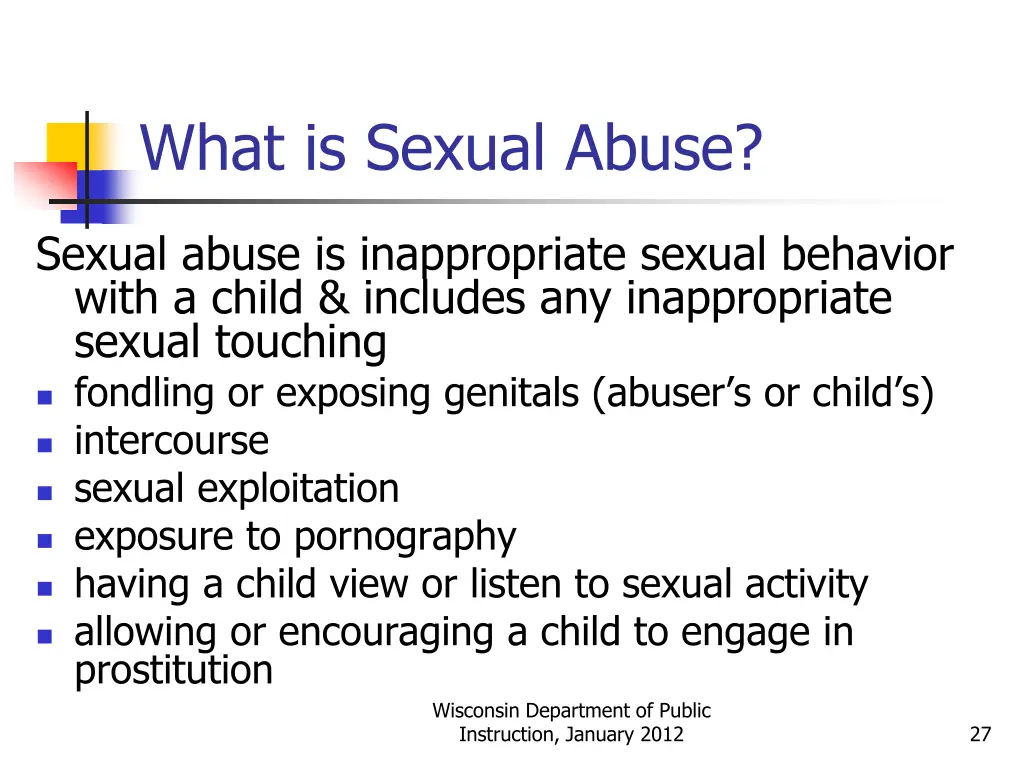 what is sexual abuse