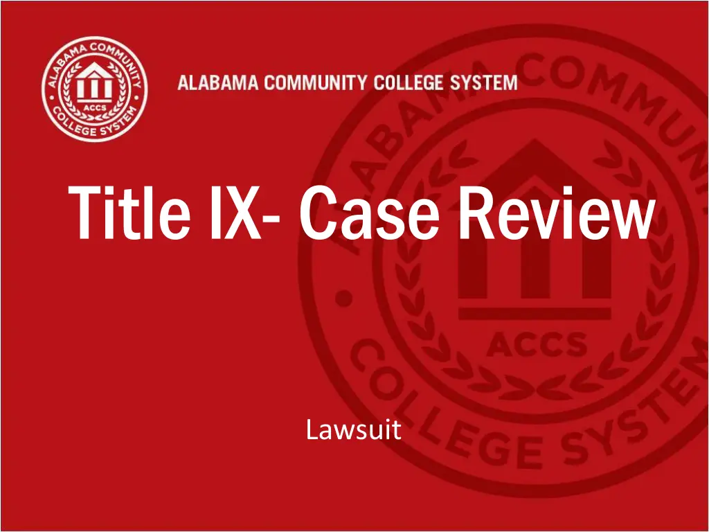 title ix case review