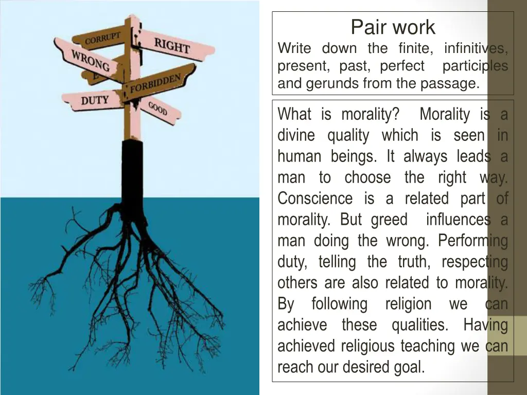 pair work