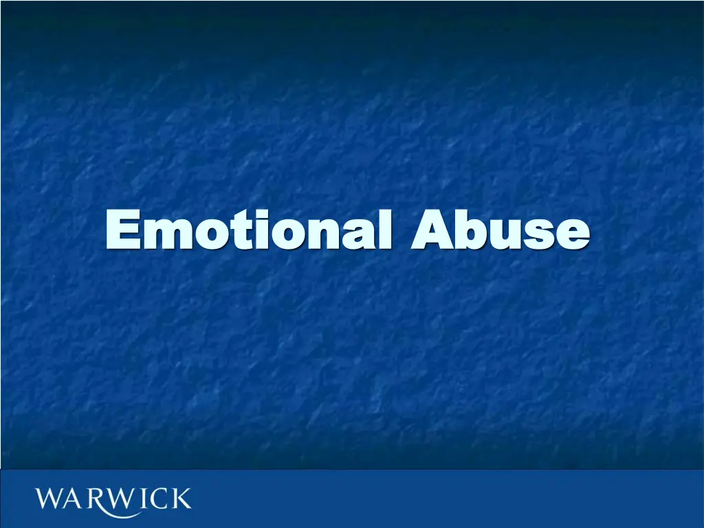 emotional abuse emotional abuse