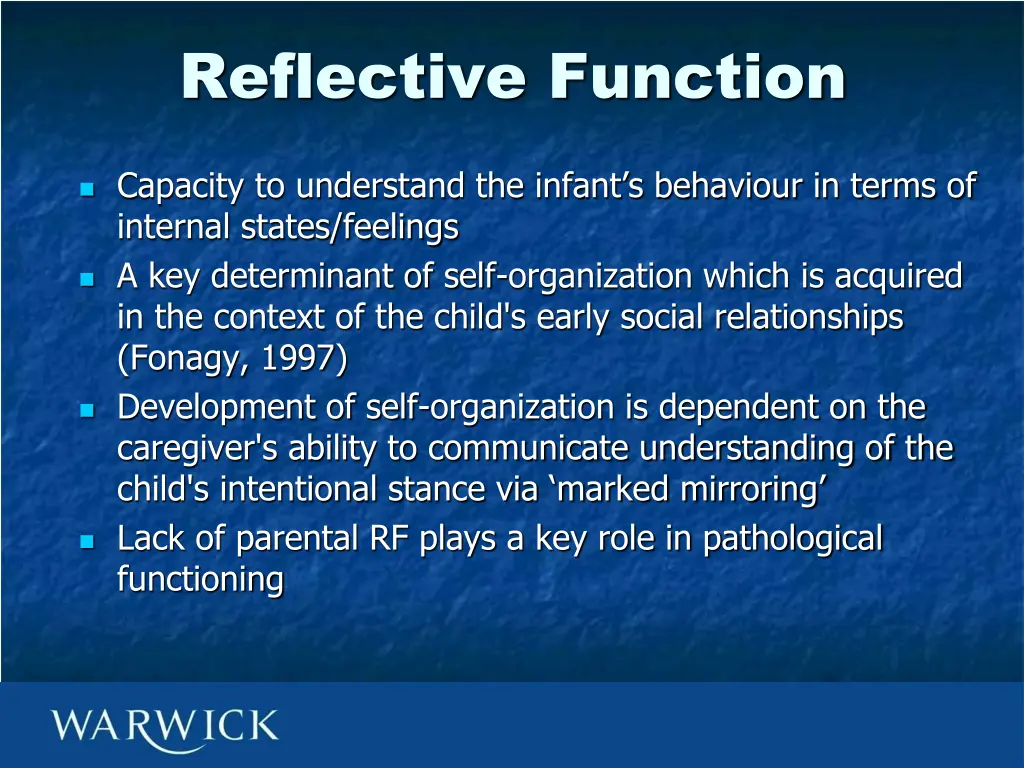 reflective function