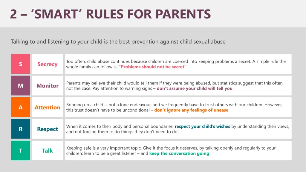 2 smart rules for parents