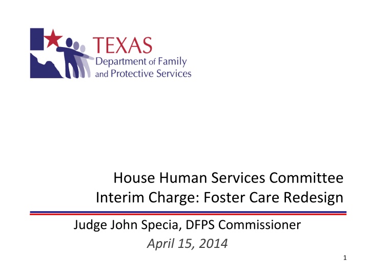 house human services committee interim charge