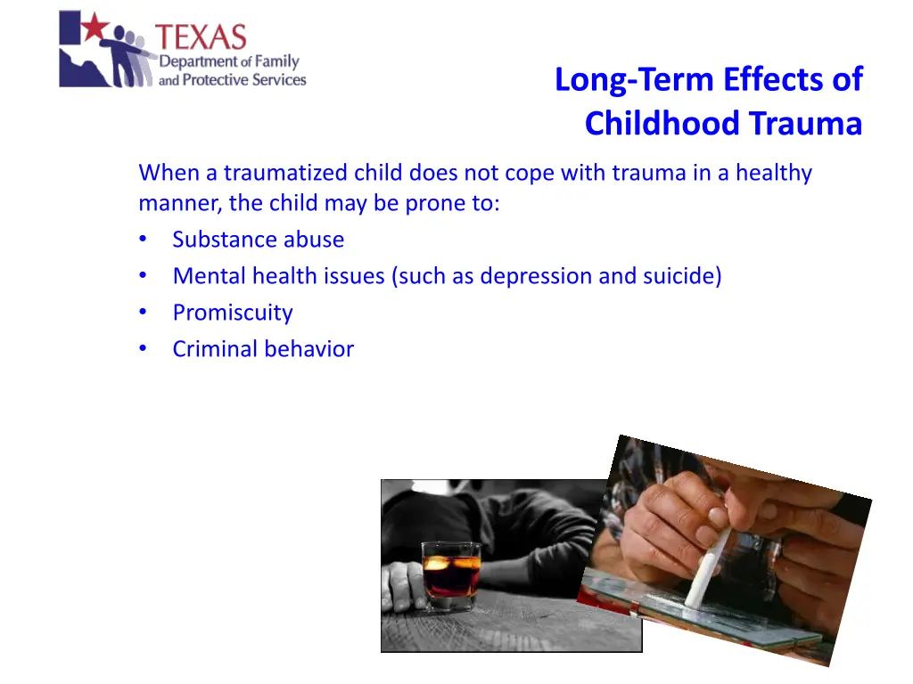 long term effects of childhood trauma