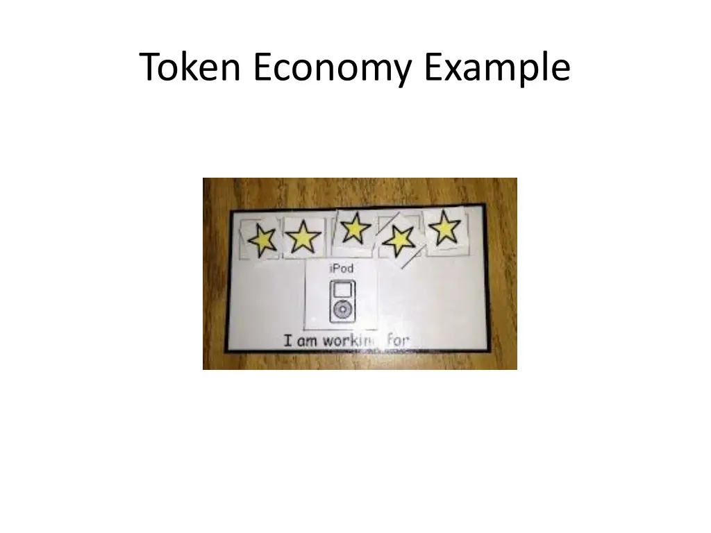 token economy example