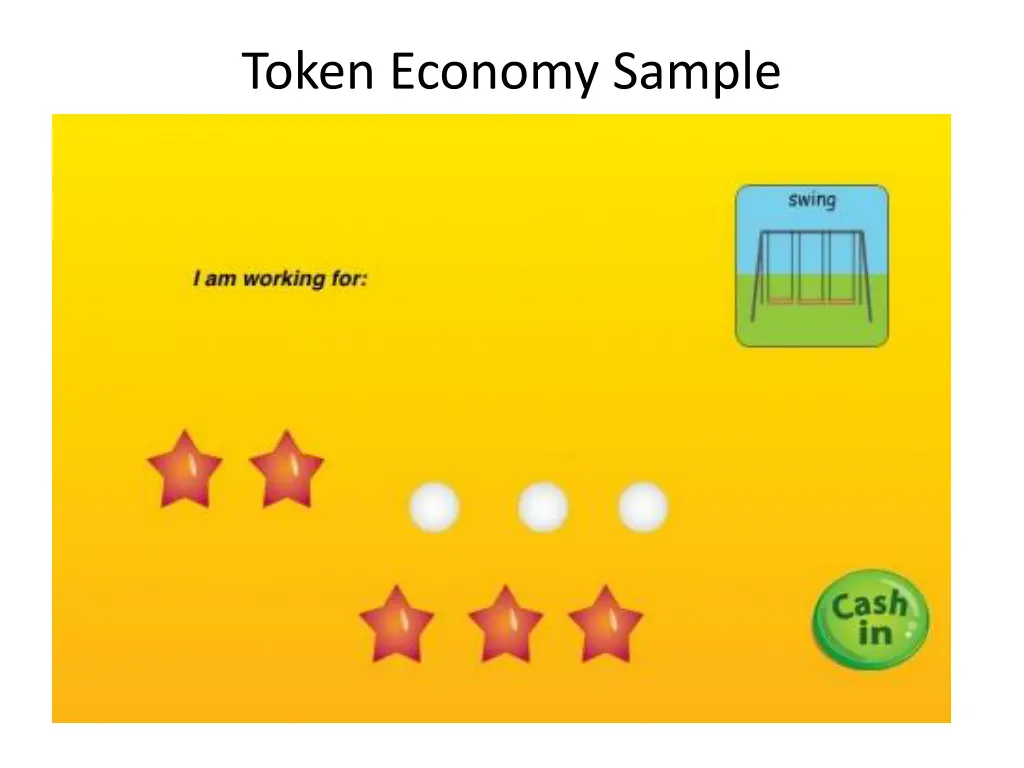 token economy sample