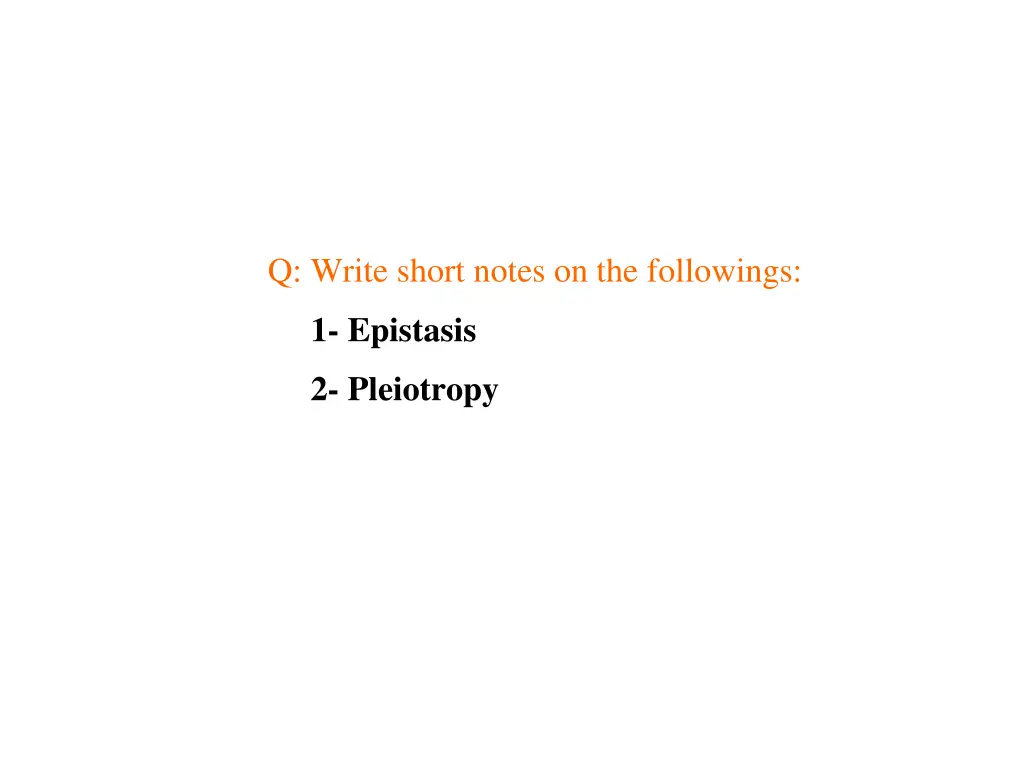 q write short notes on the followings