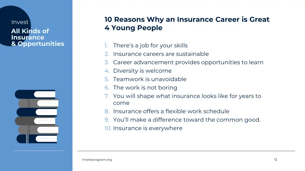 10 reasons why an insurance career is great