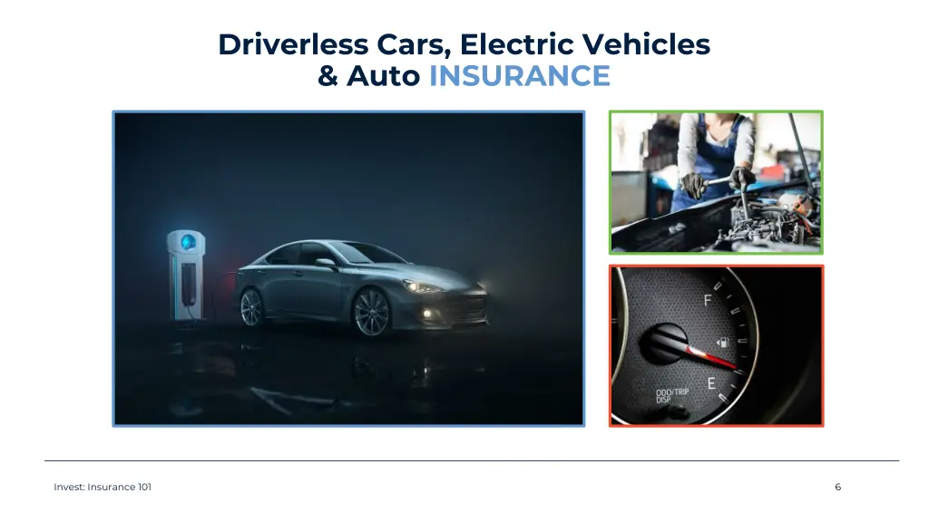 driverless cars electric vehicles auto insurance