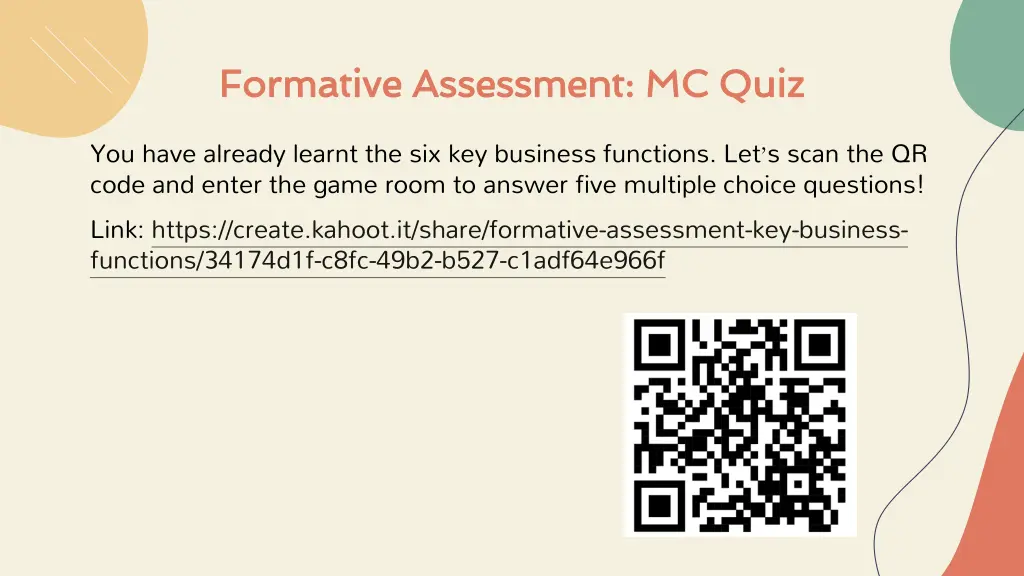 formative assessment mc quiz formative assessment