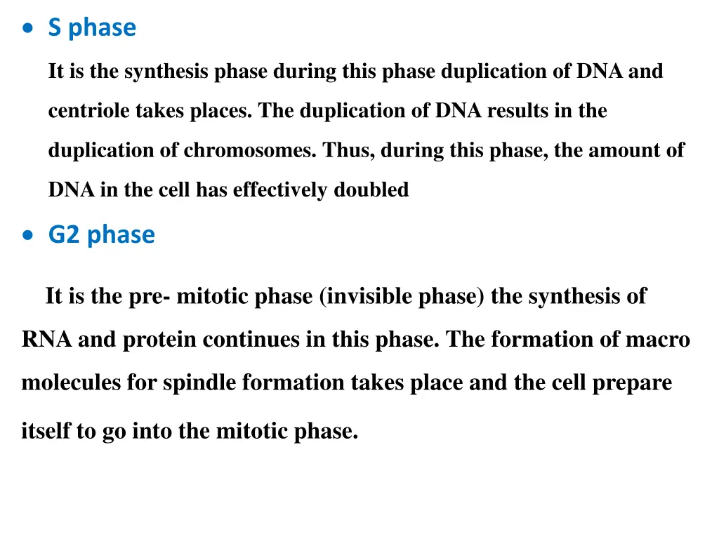 s phase