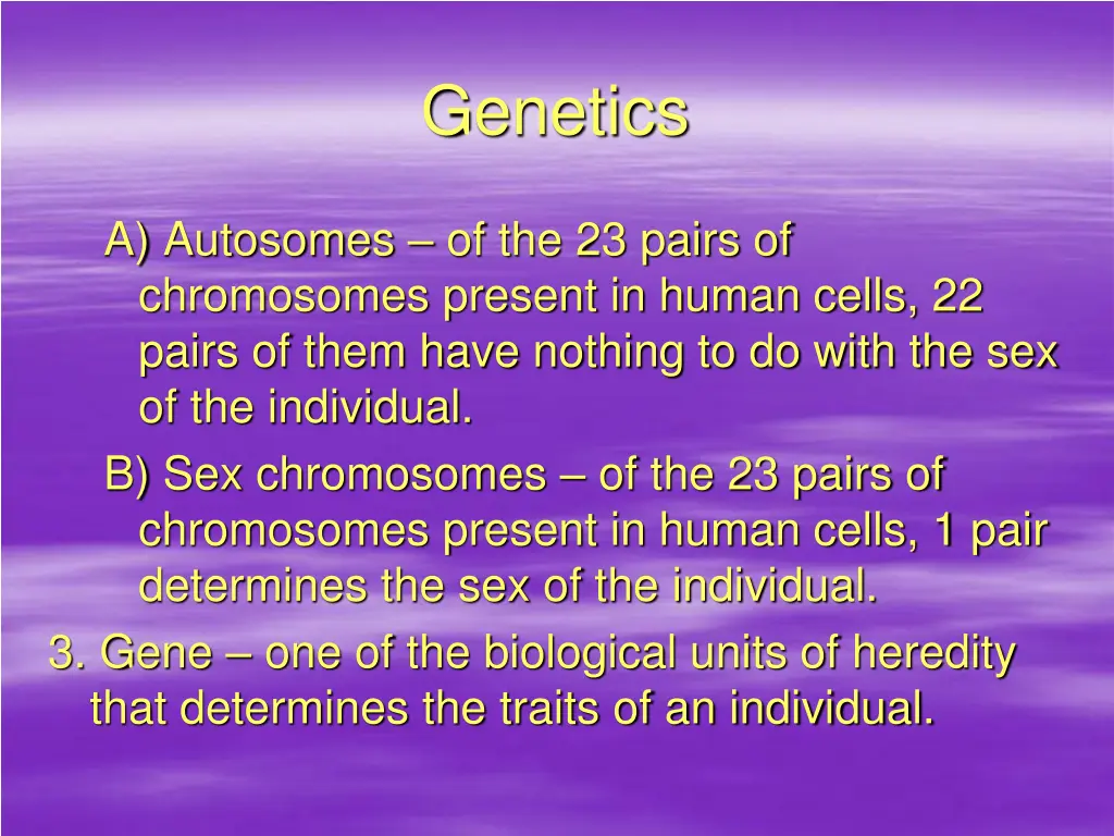 genetics 1