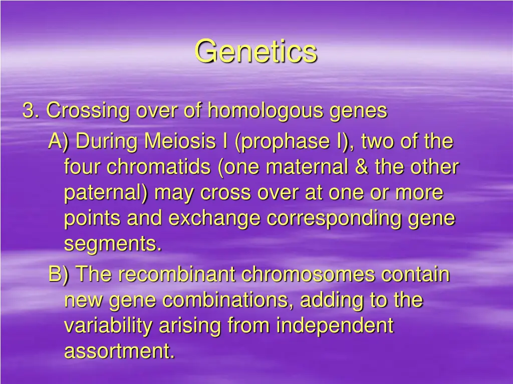 genetics 18