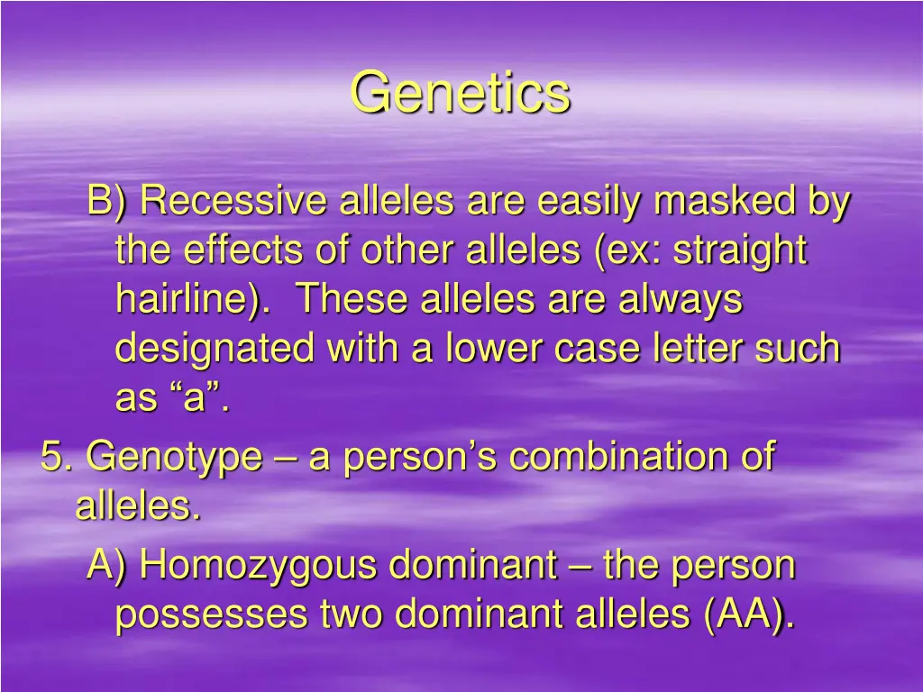 genetics 3