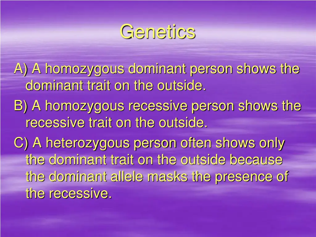 genetics 5