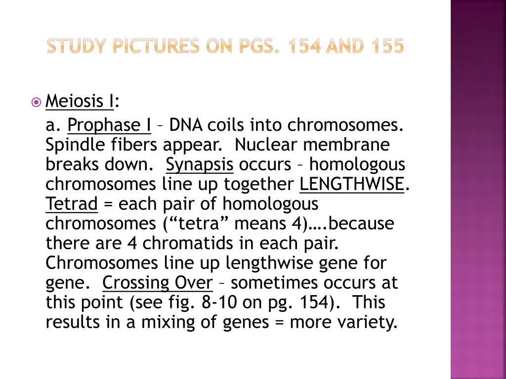 study pictures on pgs 154 and 155