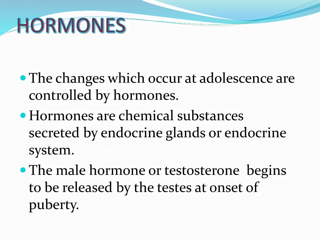 hormones