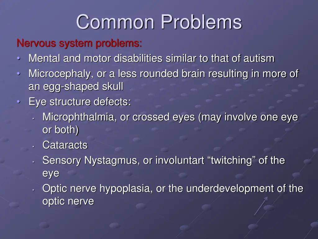 common problems nervous system problems mental