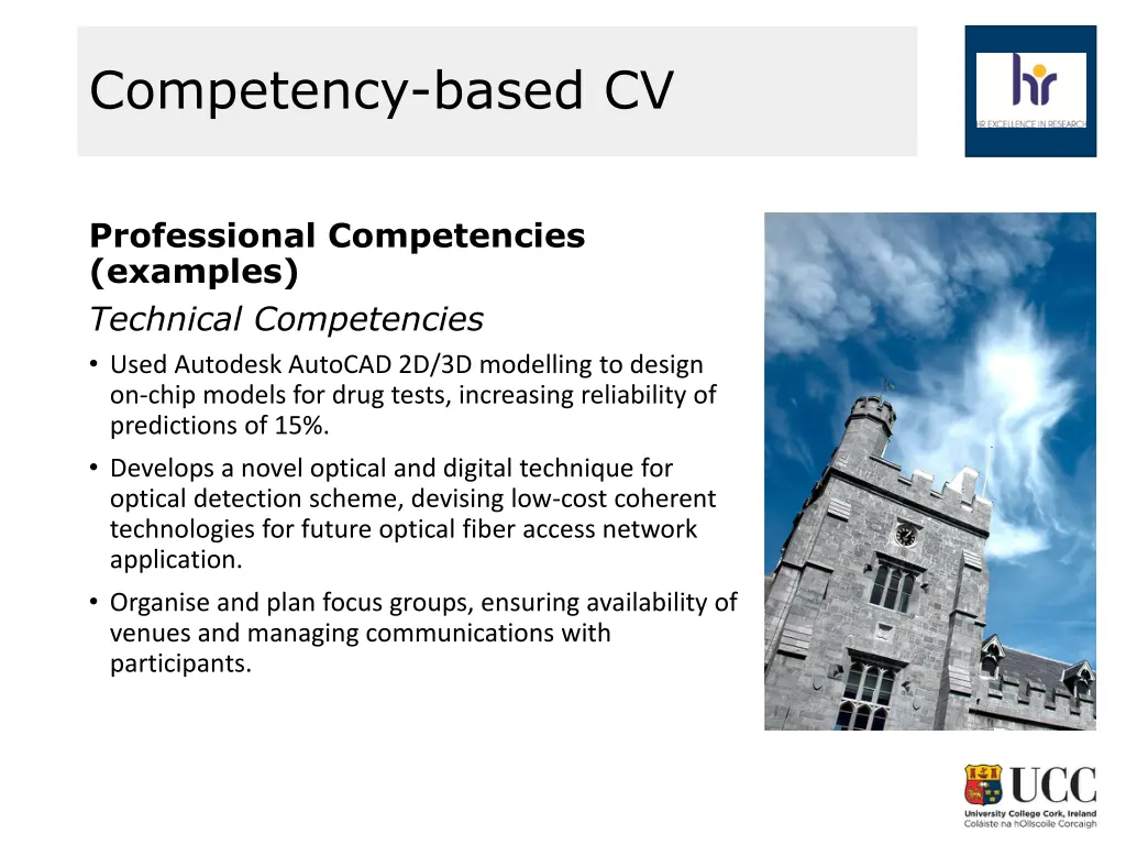 competency based cv 10