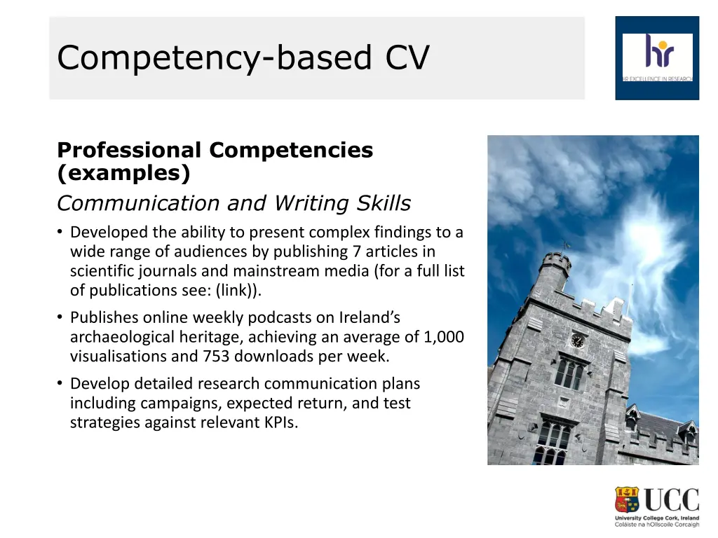 competency based cv 8