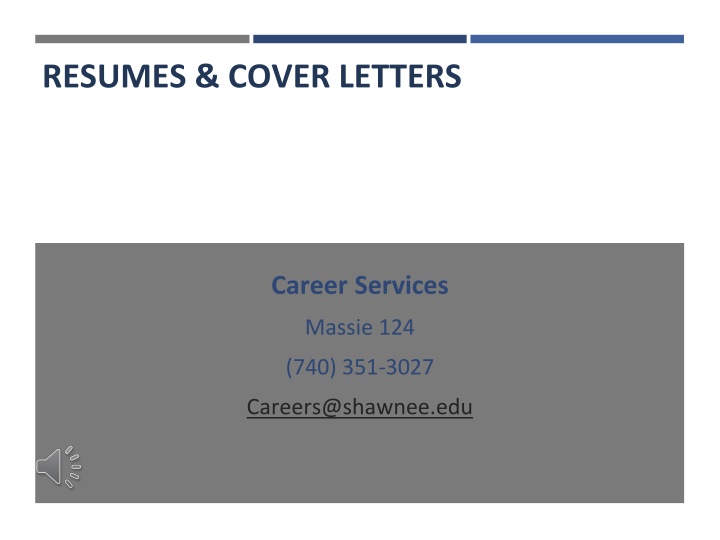 resumes cover letters