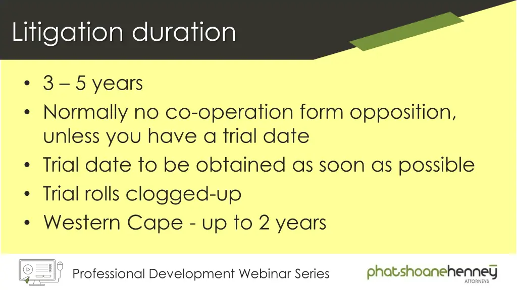 litigation duration