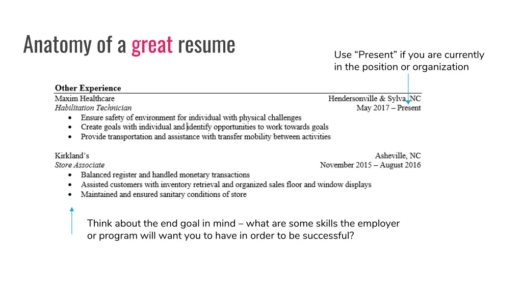 anatomy of a great resume 2