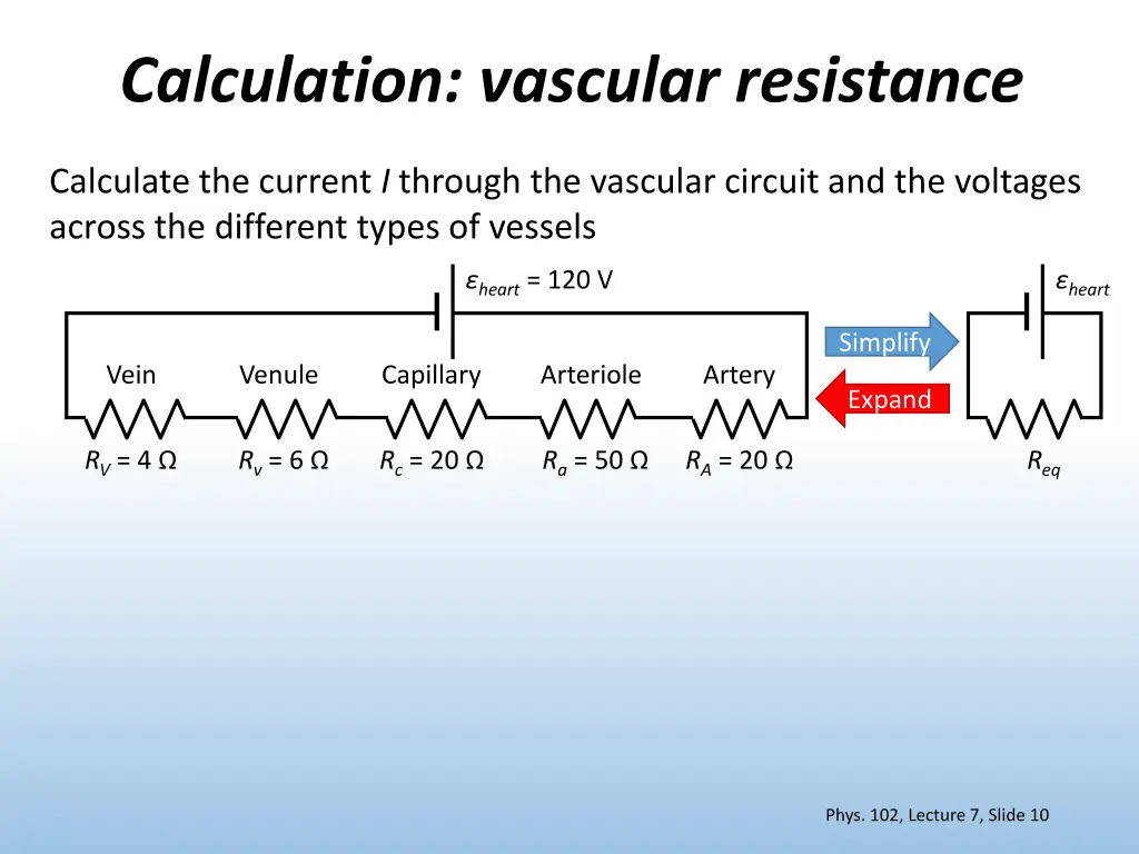 calculation vascular resistance 1