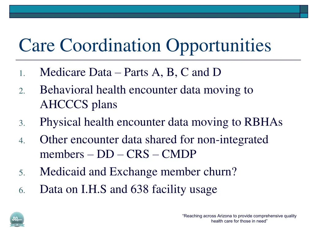 care coordination opportunities