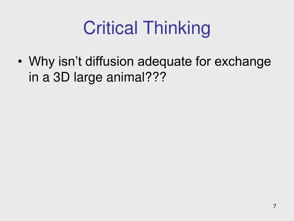 critical thinking