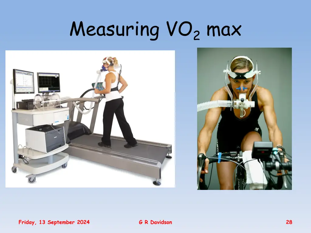 measuring vo 2 max