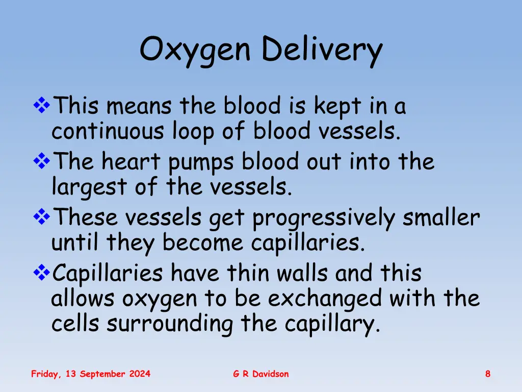 oxygen delivery 1