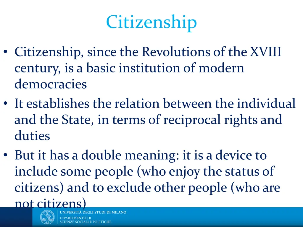 citizenship