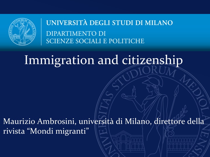 immigration and citizenship