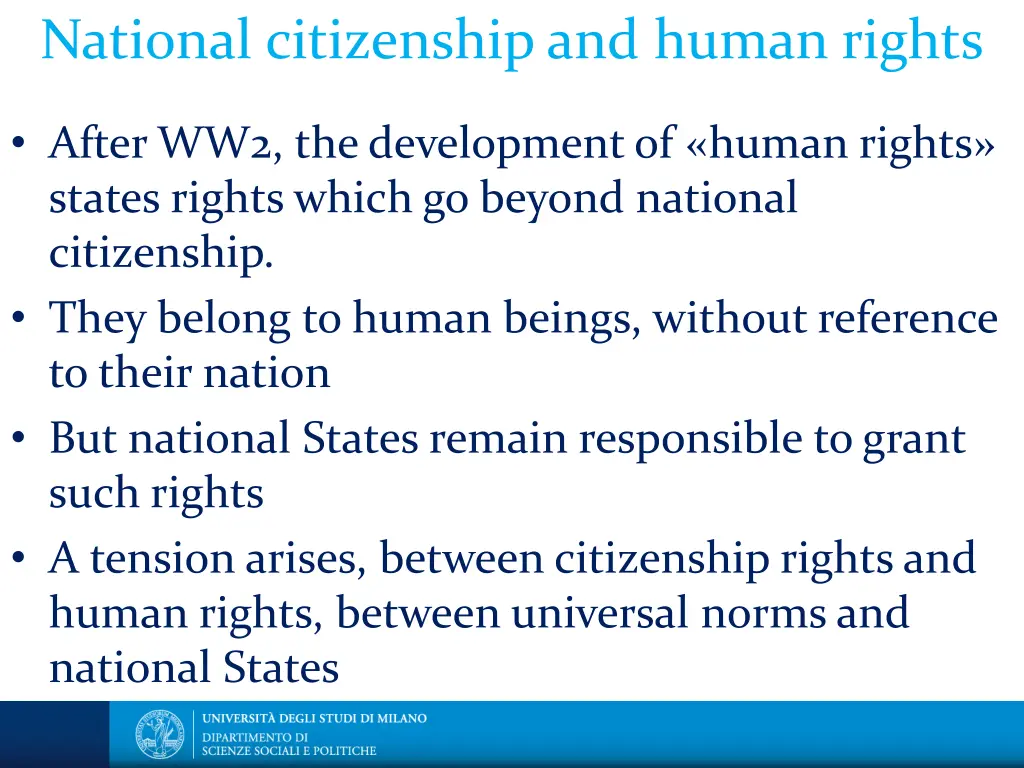 national citizenship and human rights