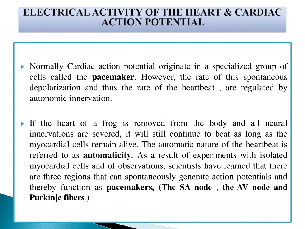 normally cardiac action potential originate