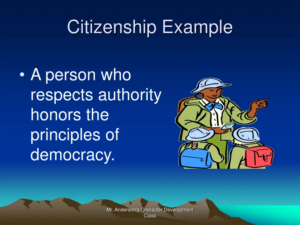 citizenship example 3