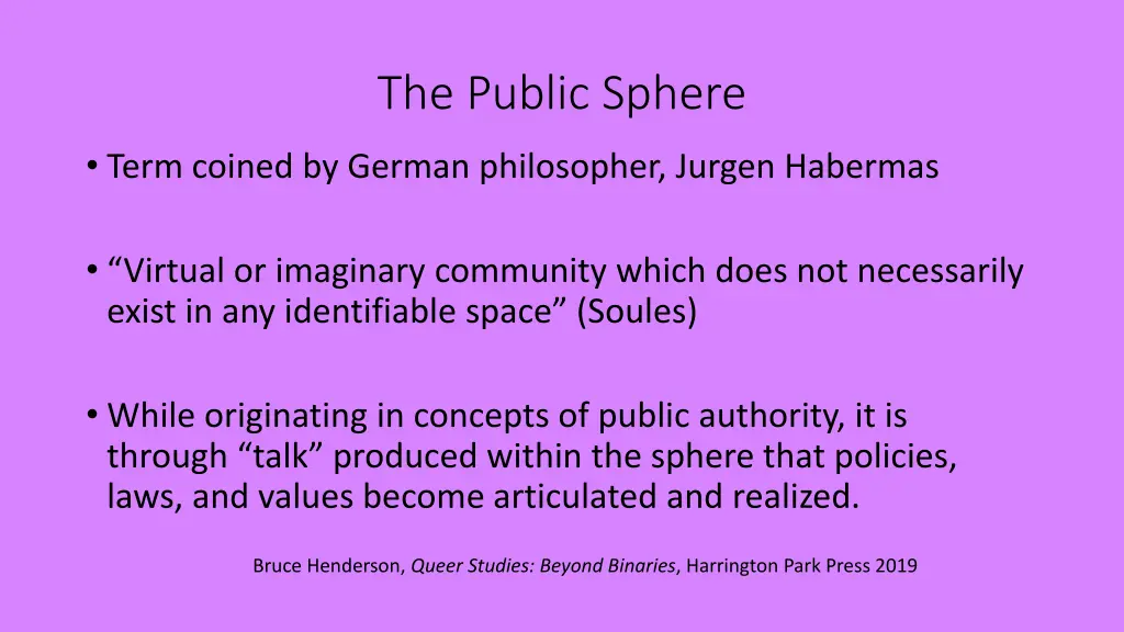 the public sphere